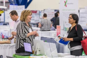 Attendee and Employer at ASHG Meetings Career Fair