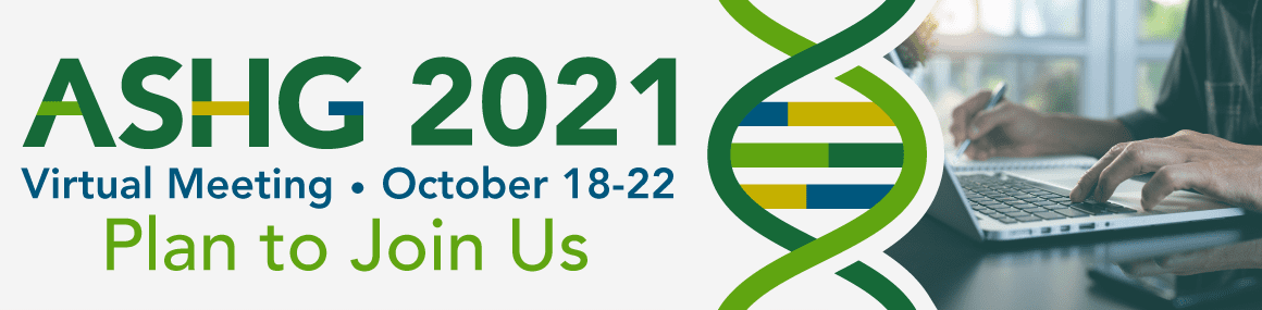 ASHG 2021 Annual Meeting Header
