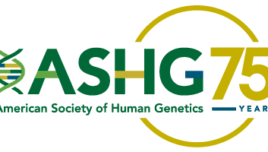 ASHG 75 Anniversary Logo