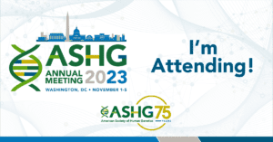 I'm Attending ASHG 2023 X (Twitter), Facebook Graphic 1200x628