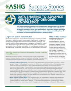 Data Sharing factsheet