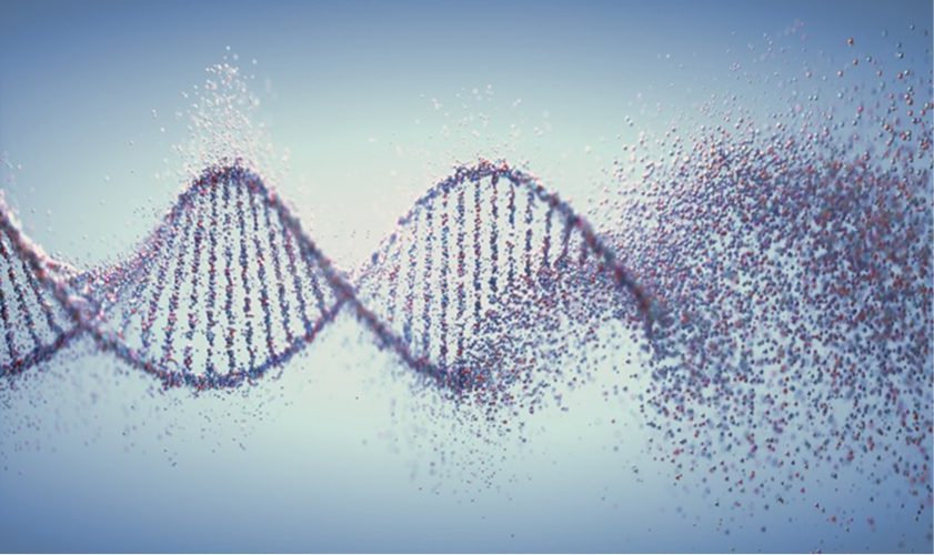 Genetics career illustration